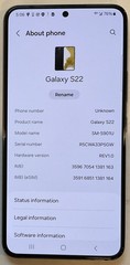 TESTED USED GSM UNLOCKED SAMSUNG GALAXY S22, SM-S901U 128GB ANDROID SMARTPHONE