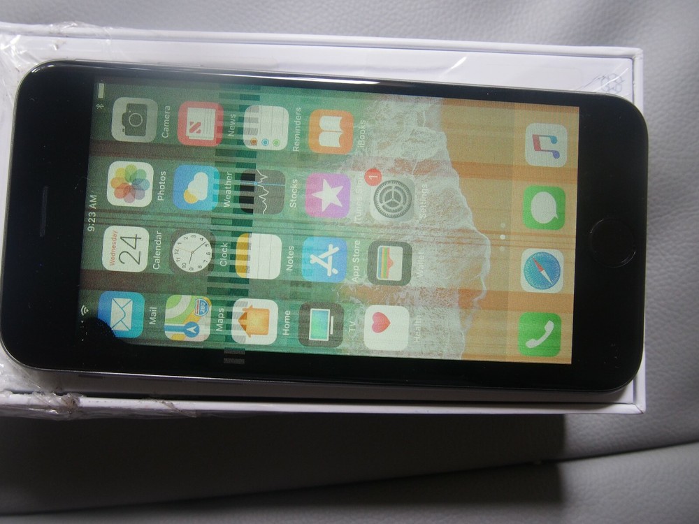 Apple iPhone 6 – 32GB – Space Gray (Straight Talk) A1549 (CDMA/GSM) NOT WORKING