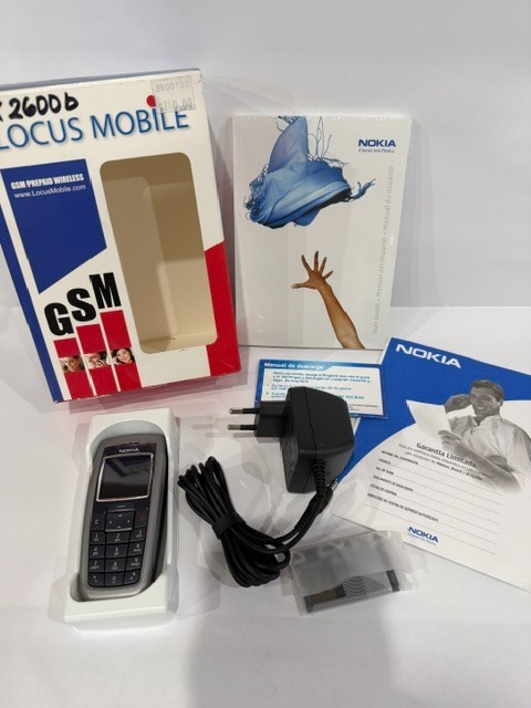 Nokia 2600 b classic – 10 MB – Blue/Grey