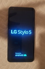 LG Stylo 5 32GB Black 6.1in Android Bar Smartphone for Cricket