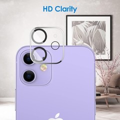 6.1-Inch & 5.4-Inch Camera Lens Protector, 9H Tempered Glass, 3-Pack