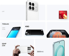 Xiaomi Redmi K90 5G Mobile Phone Snapdragon 8 Elite 7100mAh 100W Android 16 NFC