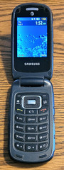Samsung Rugby 3 III SGH-A997 – Gray and Black ( AT&T ) Cellular GSM Flip Phone
