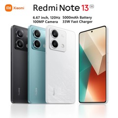 Unlocked Xiaomi Redmi Note13 5G Dual SIM 128/256GB 6.67″108MP 5000mAh New Sealed