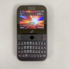 Samsung SGH-S390G Cell Phone Prepaid MetroPCS Keyboard Phone Basic Mobile Gray