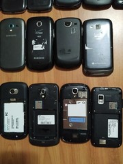 Lot of 34 Mixed model Samsung Galaxy For parts