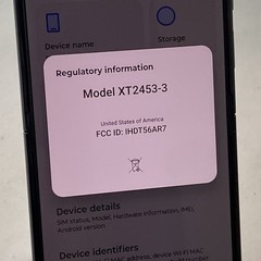 Motorola Razr 2024 256GB/8GB Gray XT2453-3 Factory Unlocked READ