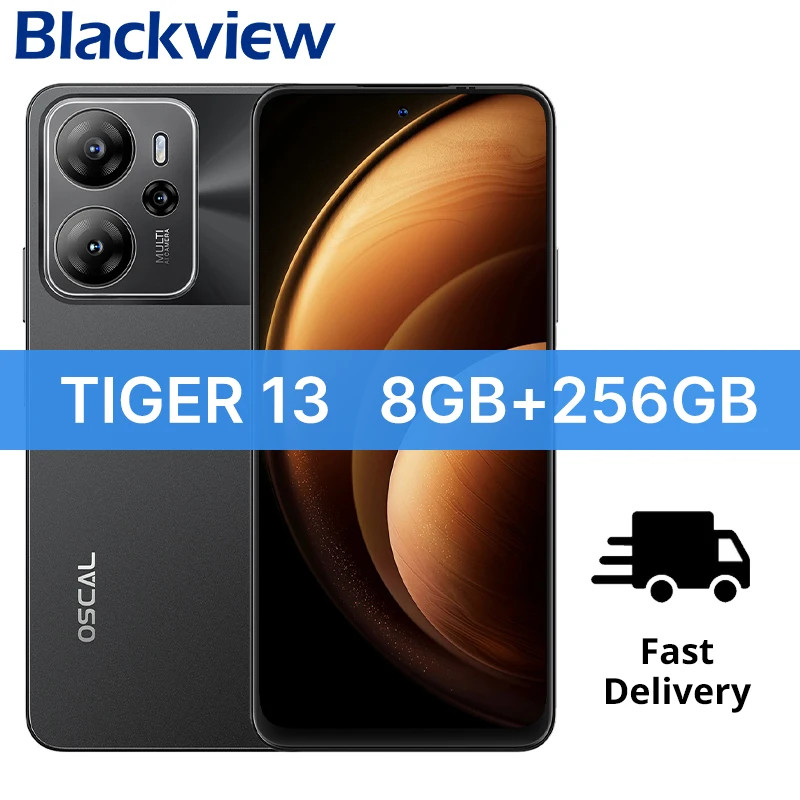 Blackview Oscal Tiger 13 5G Smartphone 6.67″ 90Hz 256GB 50MP Camera NFC 5000mAh