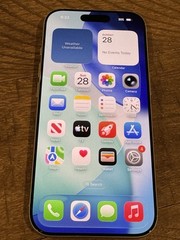 Apple iPhone 17 Pro 256GB Silver Unlocked (100% Battery)