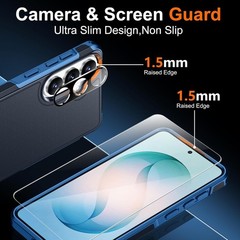 10 FT Military Grade Drop Protection Case for Samsung Galaxy S26 Plus, 2 Pack
