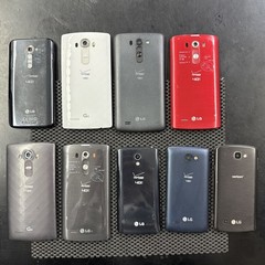 LOT OF 9 Various LG G3 (VS985) G4 (H810) 32GB – For Verizon – Parts Only – H29