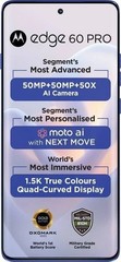 MOTOROLA Edge 60 Pro 5G (256GB 12GB RAM) Dimensity 8350 Global Version