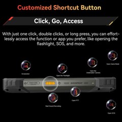 Global Blackview BV7300 4G Rugged Phone Android 14.0 Mobile Waterproof Dual SIM