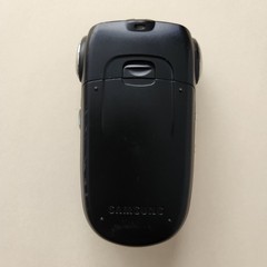 Samsung SPH-A920 Sprint Flip Phone Vintage Y2K Blue Dumbphone Retro Multimedia