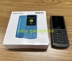 Nokia 105 4G Dual Sim Mobile Phone (Unlocked) Black Blue 1.8″ 1020mAh Original