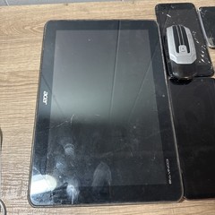 Lot Of 9 Electronic Samsung Flip Phones Iconia Tab Galaxy S9+ Phone For Parts N4