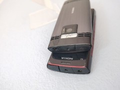 Nokia X2-00 Cell Phone Black Red (Unlocked) Classic Button Mobile Phone