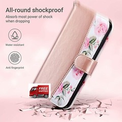 For iPhone7 Plus 8 Plus Wallet Case Protective Card Holder Credit Slot Leather