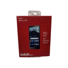 TOTAL BY VERIZON NOKIA C100 32GB, Blue – Prepaid Smartphone. New Sealed
