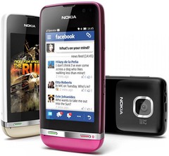 Nokia asha 311 3110 RM-714 touch screen 3.15MP 3G FM radio Bluetooth WIFI
