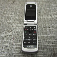 MOTOROLA W259 (UNKNOWN CARRIER) CLEAN ESN, UNTESTED, PLEASE READ!! 59181