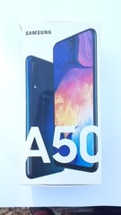ONLY BOX FOR Samsung Galaxy A50 SM-A505U 64GB+4GB 25MP LTE Unlocked Smartphone