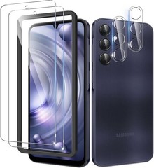 2+2 PCS Screen Protector & Camera Lens Protector for Samsung Galaxy A35/A55 5G