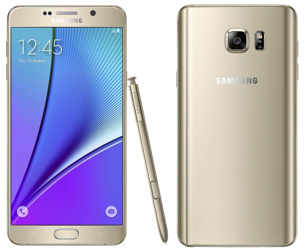 Samsung Galaxy Note 5 SM-N920T 32GB T-mobile Unlocked Smartphone Excellent GOLD
