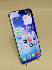 Apple iPhone 16 Pro Max 256GB White T-Mobile 96% BH Black Dots on Screen Read