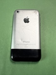 Apple iPhone 1st Generation – 16GB – Black – A1203 (GSM)