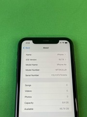 Apple iPhone XR 64GB Unlocked Black A1984 | 82% BH | LCD Line