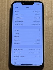 Apple iPhone 13 – 256GB – Midnight (unlocked) A2482 (CDMA + GSM)