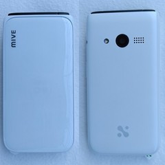 Unlocked Original ALT MIVE Style Folder AT-M120 32GB GSM 4G Mobile Phone White