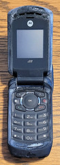 Motorola i series i570 – Gray ( Nextel ) Very Rare iDEN Push2Talk Flip Phone