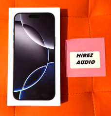 Open Box Apple iPhone 16 Pro Max 1TB Black Titanium Unlocked 2 Cycle 100% Life