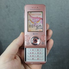 Sony Ericsson Walkman W580i Pink AT&T Slider Cell Phone Tested Works Rare