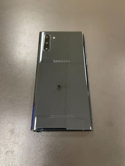 Samsung Galaxy Note10 SM-N970U – 256GB – Aura Black (Unlocked) Cracked Screen