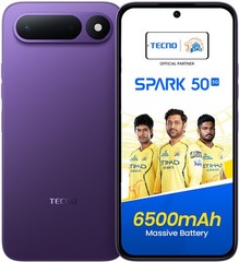 Tecno Spark 50 5G (Purple, 128 GB 6 GB RAM) KN8 Dimensity 6400 Global Version.