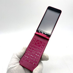 KYOCERA DIGNO Keitai KY-42C Red SIM-Free Flip Phone – Clean, Used, Fully Working