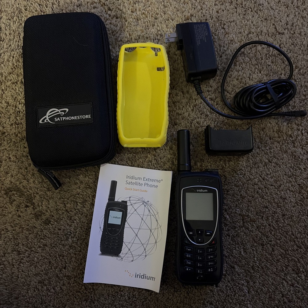 Iridium 9575 Extreme Satellite Phone – Excellent