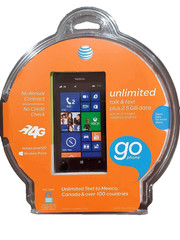 Nokia Lumia 520 8GB Black AT&T GSM Smartphone 4-Inch Touch Screen Windows Phone.