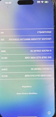iPhone 15 Pro Max 256 gb Blue T-mobile AS IS ~Read Description
