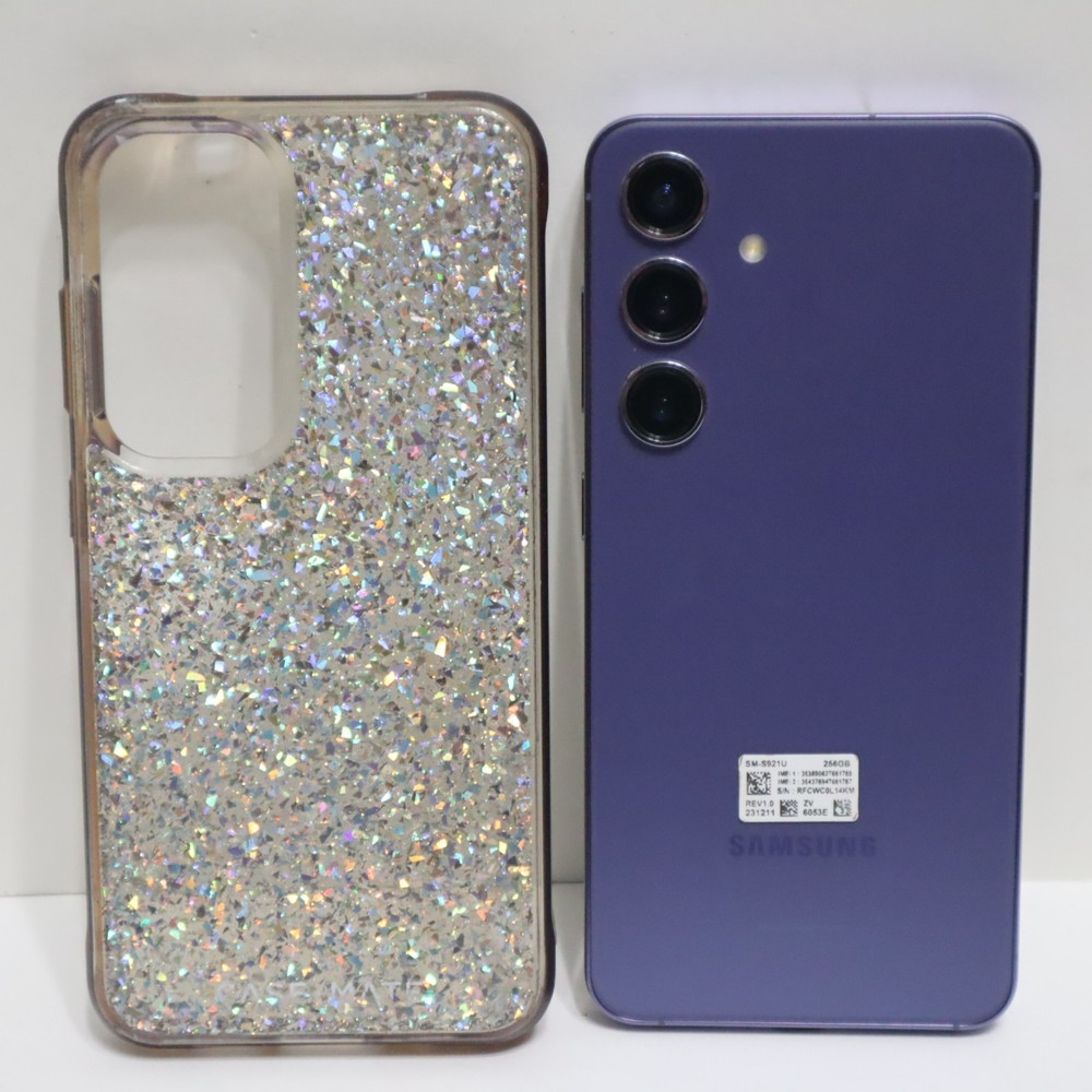 Samsung Galaxy S24 256 GB SM-S921U1 Cobalt Violet (Unlocked) – READ