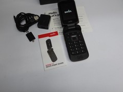 NEW Sonim XP3 XP3800 CAM – Black 4G LTE Rugged Flip Cell Phone