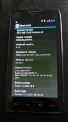 Motorola DROID RAZR MAXX XT912 Verizon CDMA 4G LTE 16GB Black 4.3in