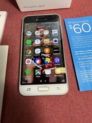 Samsung Galaxy Express 3 J120A 8GB White (AT&T) tested working original box