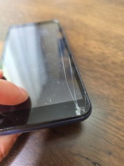 Wiko Voix Android Go Edition Smartphone – Blue – Cracked Screen – Powers On