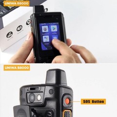 Global 4G LTE Android Rugged Cell Phone Outdoors Waterproof Mobile UNIWA B8000
