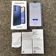 Samsung Galaxy A15 5G 128GB Blue Android Smartphone T-Mobile USB Type-C