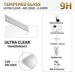 3PCS Screen Protector for Samsung Galaxy A54 5G 0.33mm Ultra Clear 9H Hardness